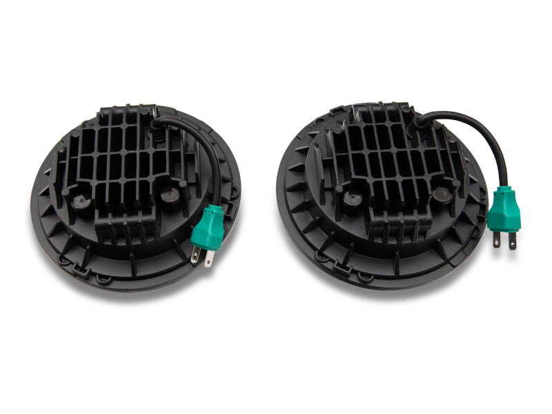 Raxiom 97-18 Jeep Wrangler TJ/JK Axial Series LED Daymaker Headlights- Black Housing (Clear Lens) Raxiom 97-18 Jeep Wrangler TJ/JK Axial Series LED Daymaker Headlights- Black Housing (Clear Lens)