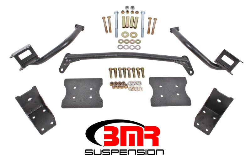 BMR 79-04 Fox Mustang Torque Box Reinforcement Plate Kit(TBR005H And TBR003H) - Black Hammertone BMR 79-04 Fox Mustang Torque Box Reinforcement Plate Kit(TBR005H And TBR003H) - Black Hammertone
