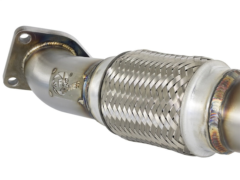 aFe Power Elite Twisted Steel 16-17 Honda Civic I4-1.5L (t) 2.5in Rear Down-Pipe Mid-Pipe aFe Power Elite Twisted Steel 16-17 Honda Civic I4-1.5L (t) 2.5in Rear Down-Pipe Mid-Pipe