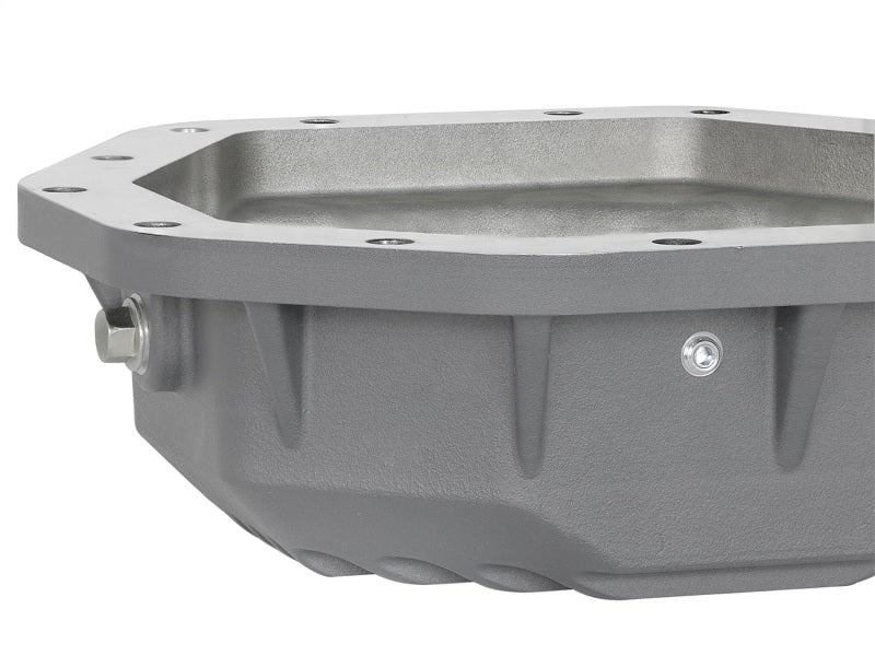 aFe Power Street Ser Rear Diff Cover Raw w/Mach Fin 2017 Ford Diesel Trucks V8-6.7L(td) Dana M275-14 aFe Power Street Ser Rear Diff Cover Raw w/Mach Fin 2017 Ford Diesel Trucks V8-6.7L(td) Dana M275-14