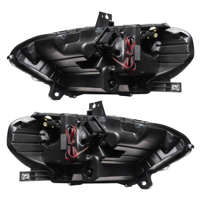 Oracle Lighting 18-23 Ford Mustang Dynamic ColorSHIFT LED Headlights - Black Series SEE WARRANTY Oracle Lighting 18-23 Ford Mustang Dynamic ColorSHIFT LED Headlights - Black Series SEE WARRANTY
