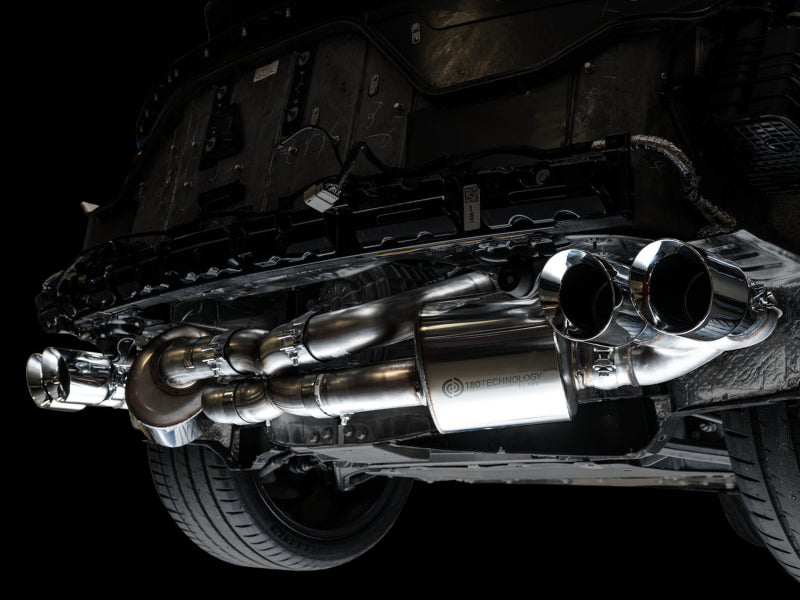 AWE Tuning 2020 Chevrolet Corvette (C8) Touring Edition Exhaust - Quad Chrome Silver Tips AWE Tuning 2020 Chevrolet Corvette (C8) Touring Edition Exhaust - Quad Chrome Silver Tips