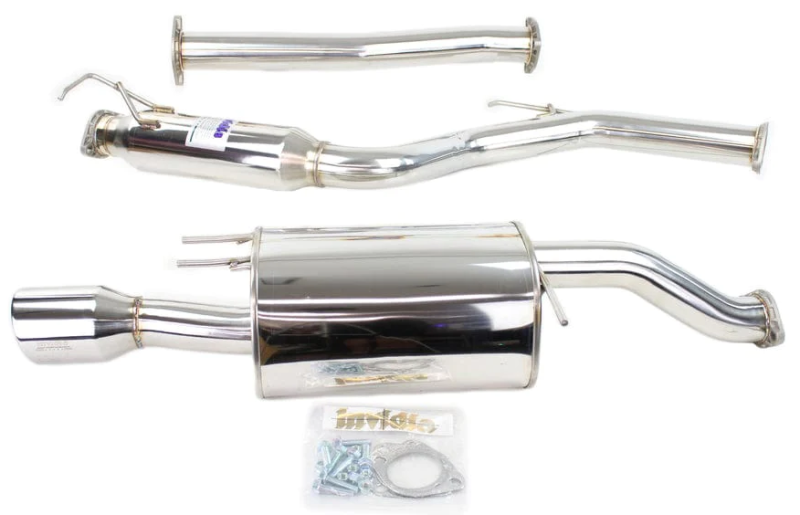 Invidia 14-15 Honda Civic Si K24 Coupe Q300 Rolled Stainless Steel Tip Cat-back Exhaust Invidia 14-15 Honda Civic Si K24 Coupe Q300 Rolled Stainless Steel Tip Cat-back Exhaust
