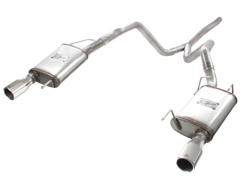 aFe MACHForce XP 05-09 Ford Mustang V6 4.0L 2-1/2in. 409 SS Cat-Back Exhaust aFe MACHForce XP 05-09 Ford Mustang V6 4.0L 2-1/2in. 409 SS Cat-Back Exhaust