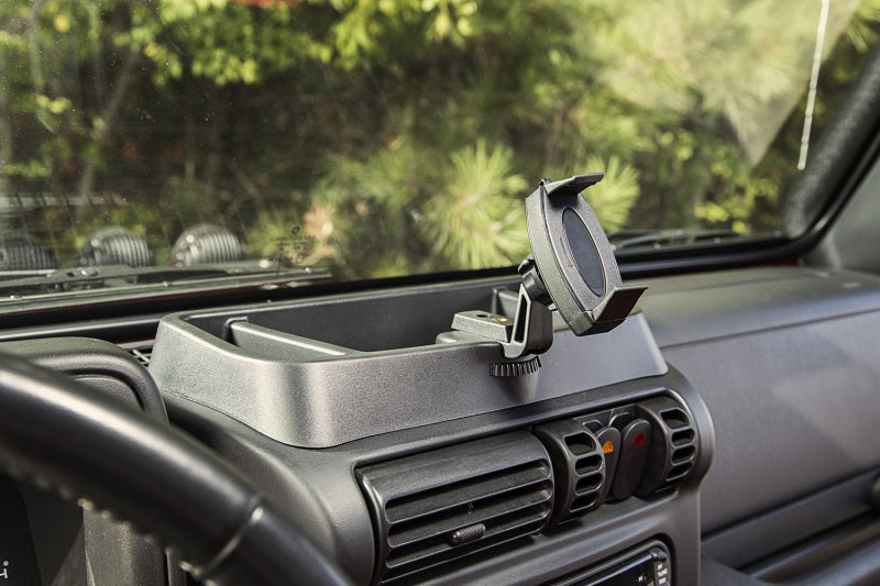 Rugged Ridge Dash Multi-Mount W/Phone Holder 97-06 Jeep Wrangler Rugged Ridge Dash Multi-Mount W/Phone Holder 97-06 Jeep Wrangler