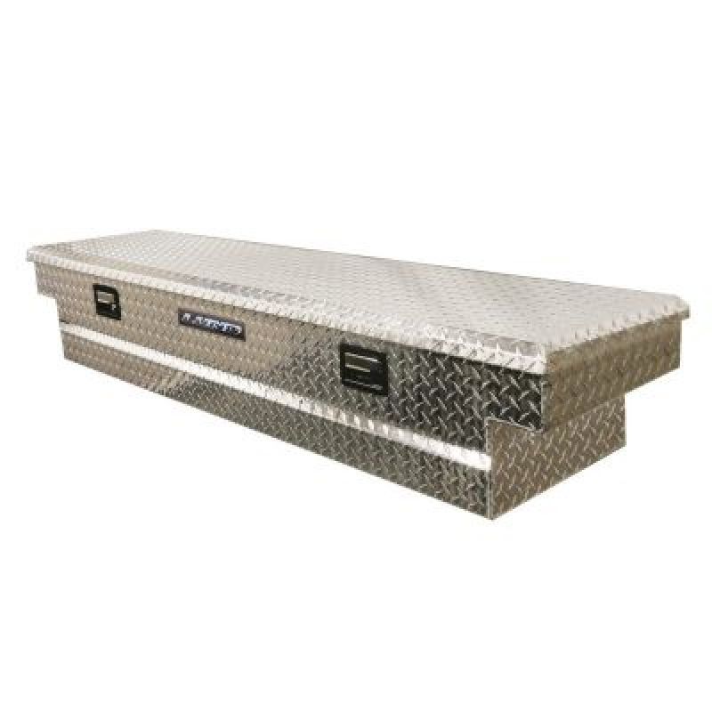 Lund Universal Aluminum Single Lid Cross Bed Box - Brite Lund Universal Aluminum Single Lid Cross Bed Box - Brite