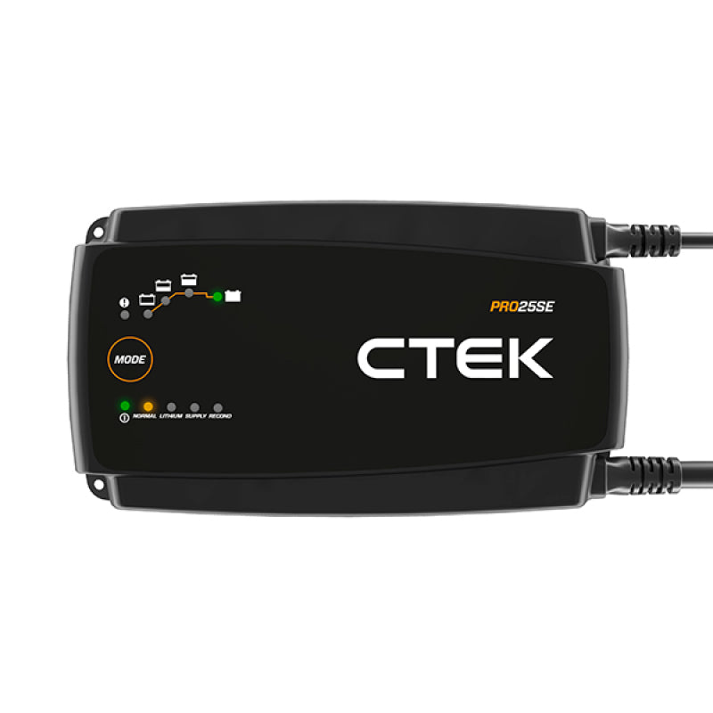 CTEK PRO25SE Battery Charger - 50-60 Hz - 12V - 19.6ft Extended Charging Cable CTEK PRO25SE Battery Charger - 50-60 Hz - 12V - 19.6ft Extended Charging Cable