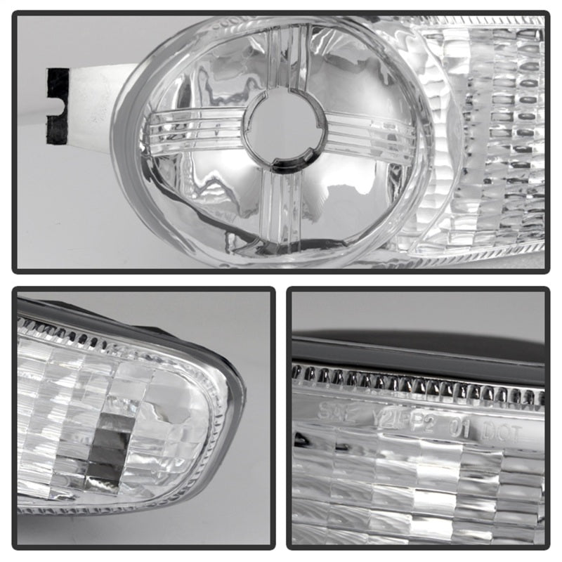 xTune GMC Sierra Denali 00-06 Bumper Lights Clear CBL-GD00-C xTune GMC Sierra Denali 00-06 Bumper Lights Clear CBL-GD00-C