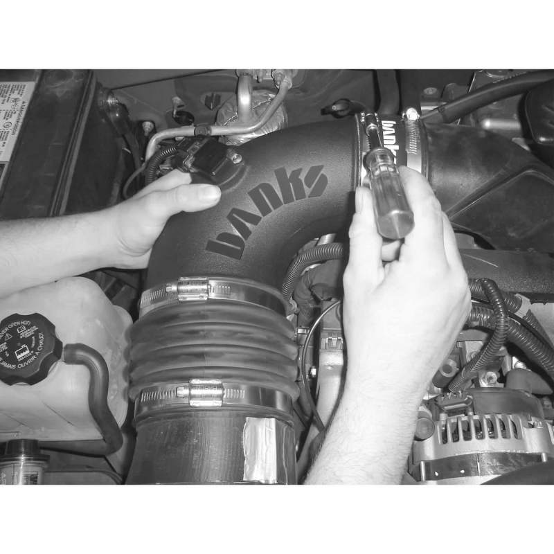 Banks Power 06-07 Chevy 6.6L LLY/LBZ Ram-Air Intake System - Dry Filter Banks Power 06-07 Chevy 6.6L LLY/LBZ Ram-Air Intake System - Dry Filter