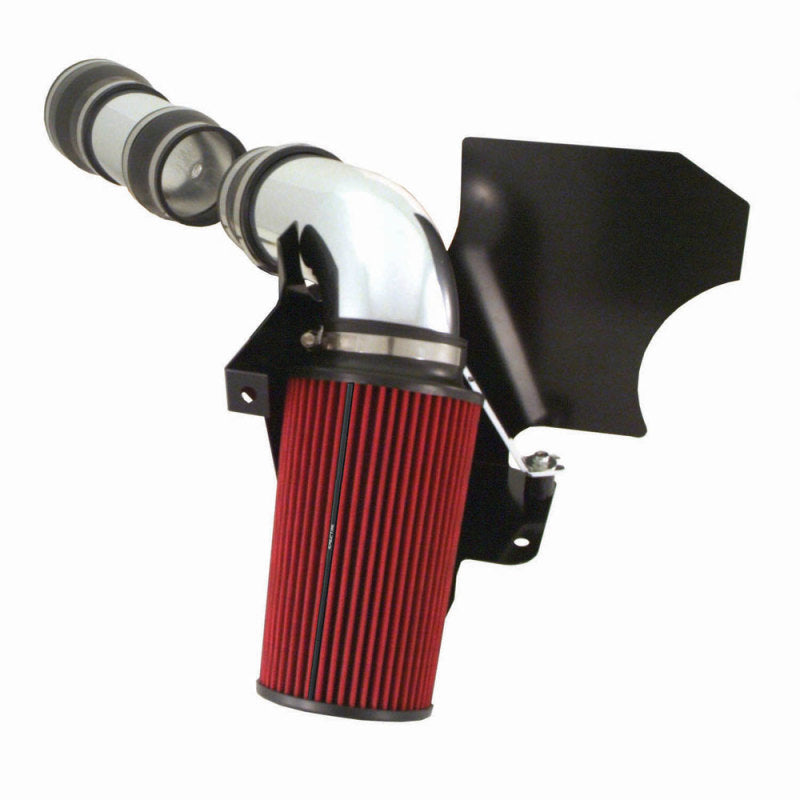 Spectre 99-03 Ford SD V10-6.8L F/I Air Intake Kit - Clear Anodized w/Red Filter Spectre 99-03 Ford SD V10-6.8L F/I Air Intake Kit - Clear Anodized w/Red Filter
