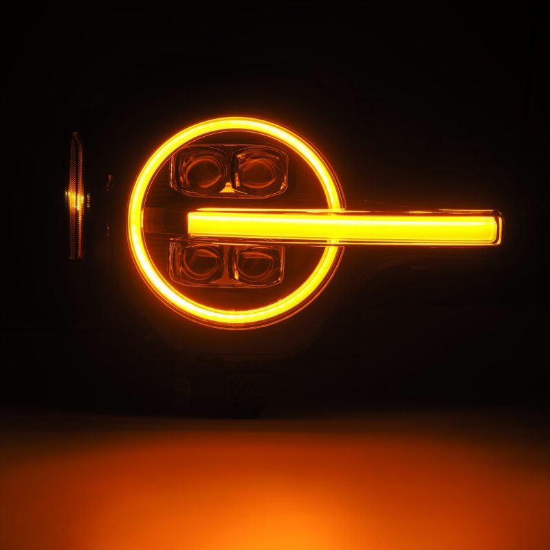 AlphaRex 21-23 Ford Bronco NOVA LED Projector Headlights Black AlphaRex 21-23 Ford Bronco NOVA LED Projector Headlights Black