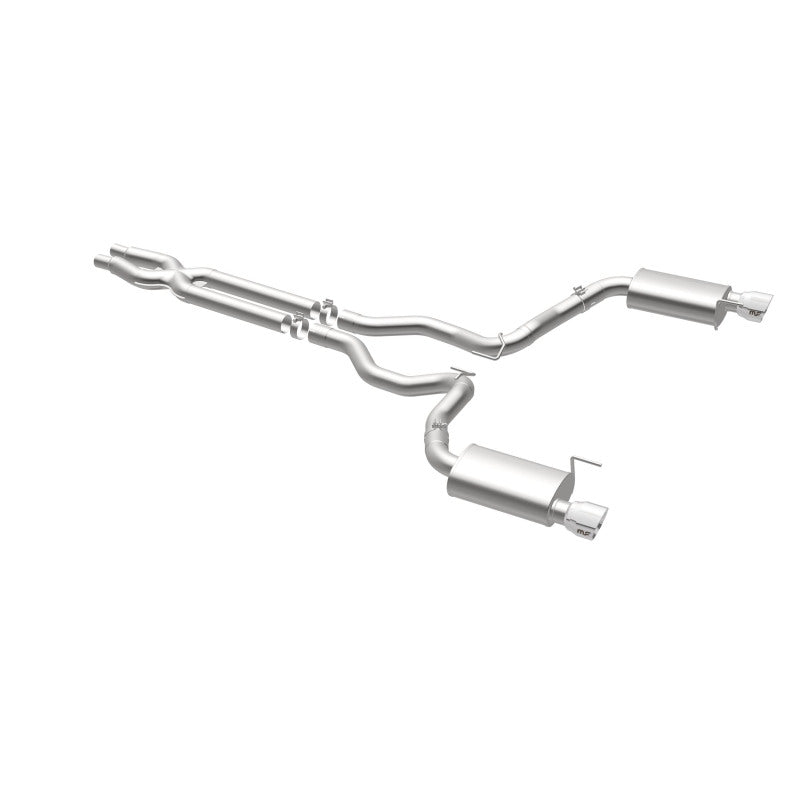 MagnaFlow Cat Back, SS, 3in, Street, Dual Split Polished 4.5in Tips 2015 Ford Mustang GT V8 5.0L MagnaFlow Cat Back, SS, 3in, Street, Dual Split Polished 4.5in Tips 2015 Ford Mustang GT V8 5.0L
