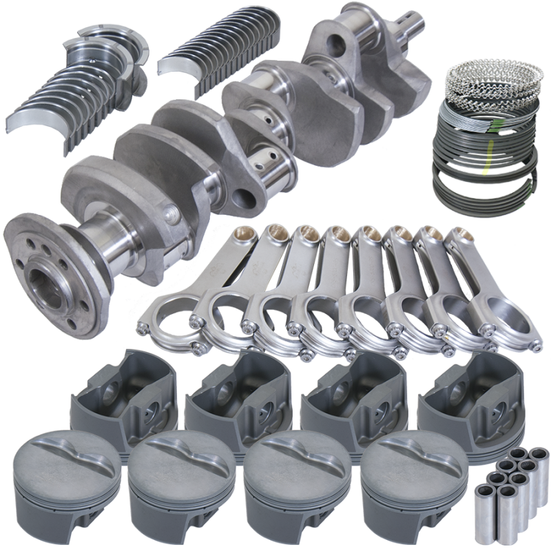 Eagle SBC 350 Competition Rotating Assembly 3.750in Stroke 5.700in Rods Forged Pistons .030 Overbore Eagle SBC 350 Competition Rotating Assembly 3.750in Stroke 5.700in Rods Forged Pistons .030 Overbore