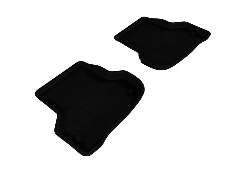3D MAXpider 2006-2013 Audi A3 Kagu 2nd Row Floormats - Black 3D MAXpider 2006-2013 Audi A3 Kagu 2nd Row Floormats - Black