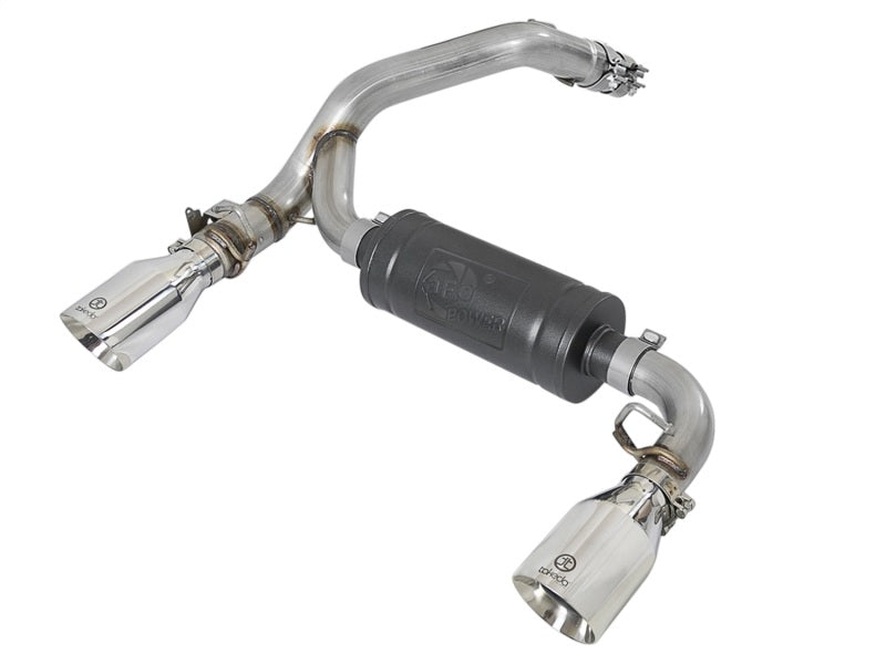 aFe Takeda 3in 304 SS Axle-Back Exhaust System w/ Polished Tip 16-18 Ford Focus RS 2.3L (t) aFe Takeda 3in 304 SS Axle-Back Exhaust System w/ Polished Tip 16-18 Ford Focus RS 2.3L (t)