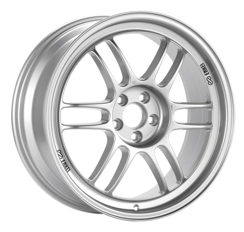 Enkei RPF1 16x8 4x100 38mm Offset 73mm Bore Silver Wheel Miata 4-Lug / 02-06 Mini / Honda 4-Lug Enkei RPF1 16x8 4x100 38mm Offset 73mm Bore Silver Wheel Miata 4-Lug / 02-06 Mini / Honda 4-Lug