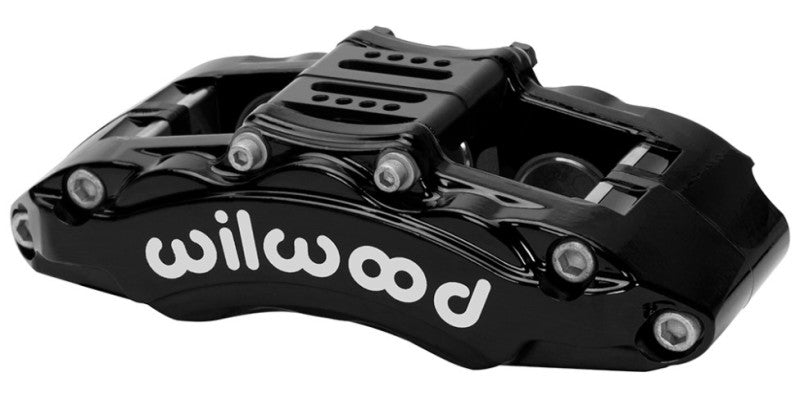 Wilwood Caliper - AT6 Lug Mount Black 1.75in/1.38in/1.38in Piston .75in Rotor - Right Side Wilwood Caliper - AT6 Lug Mount Black 1.75in/1.38in/1.38in Piston .75in Rotor - Right Side