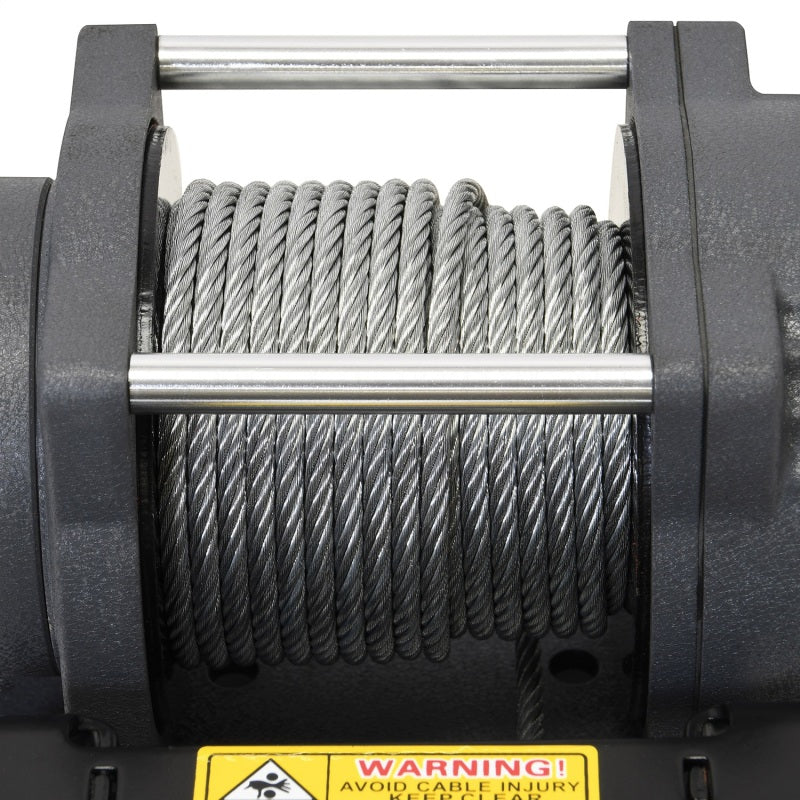 Superwinch 2500 LBS 12V DC 3/16in x 40ft Steel Rope Terra 2500 Winch - Gray Wrinkle Superwinch 2500 LBS 12V DC 3/16in x 40ft Steel Rope Terra 2500 Winch - Gray Wrinkle