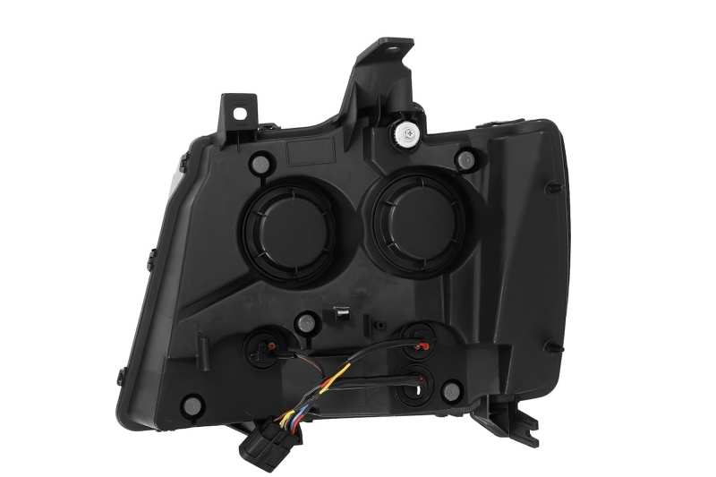 AlphaRex 07-14 Chevrolet Tahoe/Suburban LUXX-Series LED Projector headlights Black w/ DRL/Sequential AlphaRex 07-14 Chevrolet Tahoe/Suburban LUXX-Series LED Projector headlights Black w/ DRL/Sequential