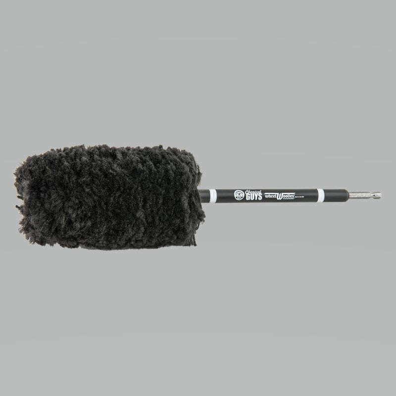 Chemical Guys Power Woolie PW12X Synthetic Microfiber Wheel Brush w/Drill Adapter Chemical Guys Power Woolie PW12X Synthetic Microfiber Wheel Brush w/Drill Adapter