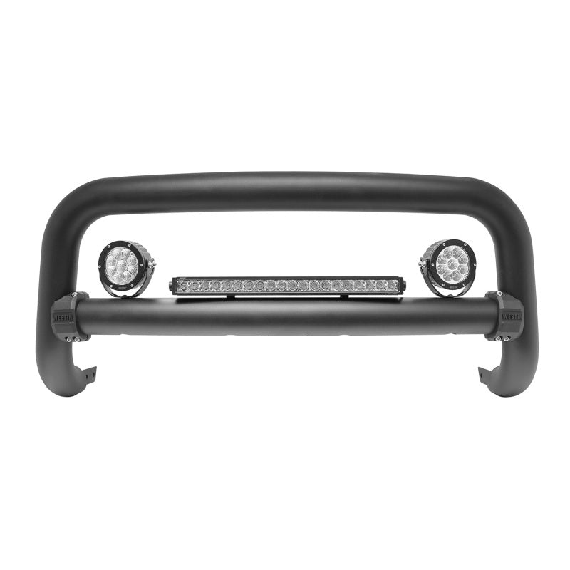 Westin 2010-2018 Ram 2500/3500 Contour 3.5in Bull Bar - Textured Black Westin 2010-2018 Ram 2500/3500 Contour 3.5in Bull Bar - Textured Black