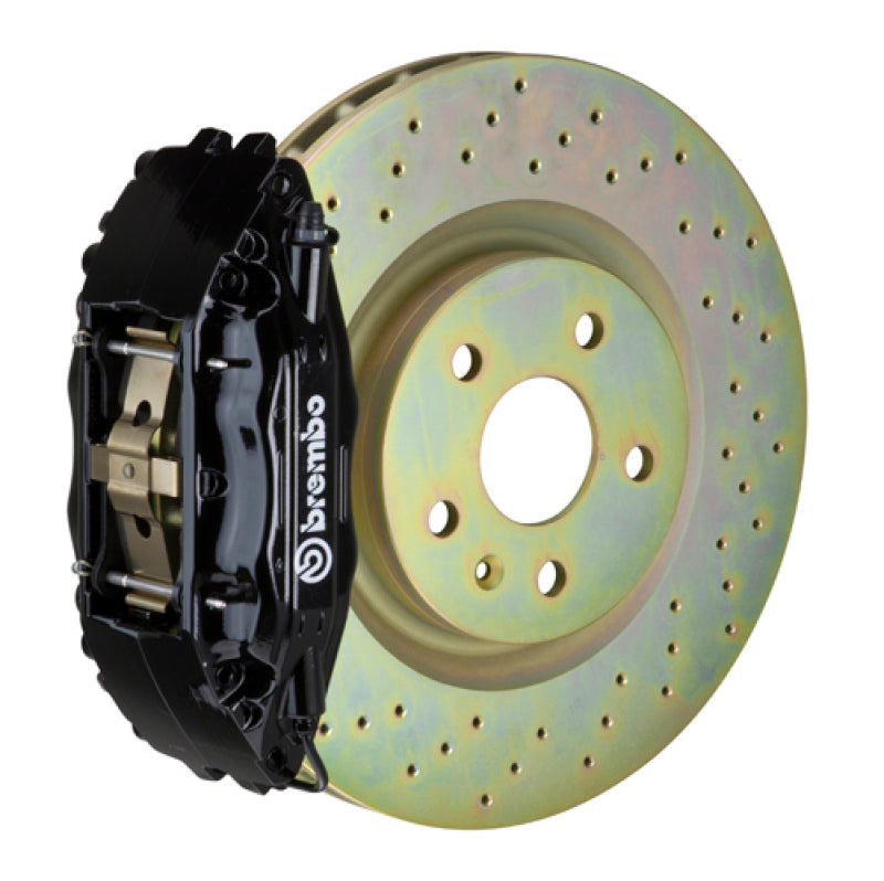 Brembo 02-07 Impreza/WRX/08-14 WRX Front GT BBK 4 Piston Cast 326 x30 1pc Rotor Drilled-Black Brembo 02-07 Impreza/WRX/08-14 WRX Front GT BBK 4 Piston Cast 326 x30 1pc Rotor Drilled-Black
