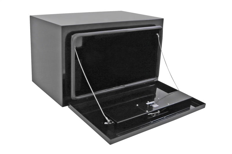 Deezee Universal Tool Box - HD Underbed Black Steel 18X18X30 Deezee Universal Tool Box - HD Underbed Black Steel 18X18X30