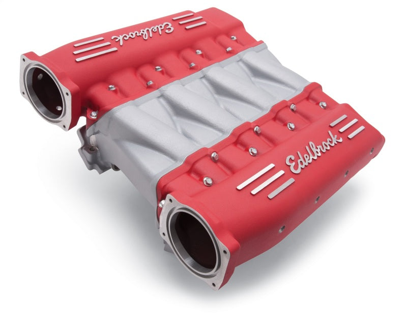 Edelbrock Manifold Chevy Ls LS3 Cross Ram w/ Red Plenums Edelbrock Manifold Chevy Ls LS3 Cross Ram w/ Red Plenums