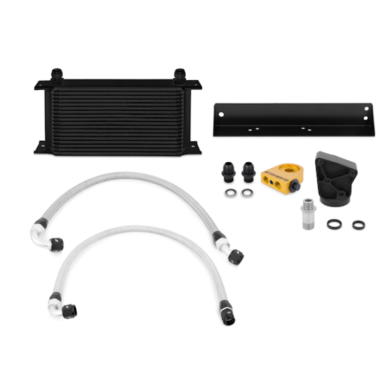 Mishimoto 10-11 Hyundai Gensis Coupe 3.8L Thermostatic Black Oil Cooler Kit Mishimoto 10-11 Hyundai Gensis Coupe 3.8L Thermostatic Black Oil Cooler Kit
