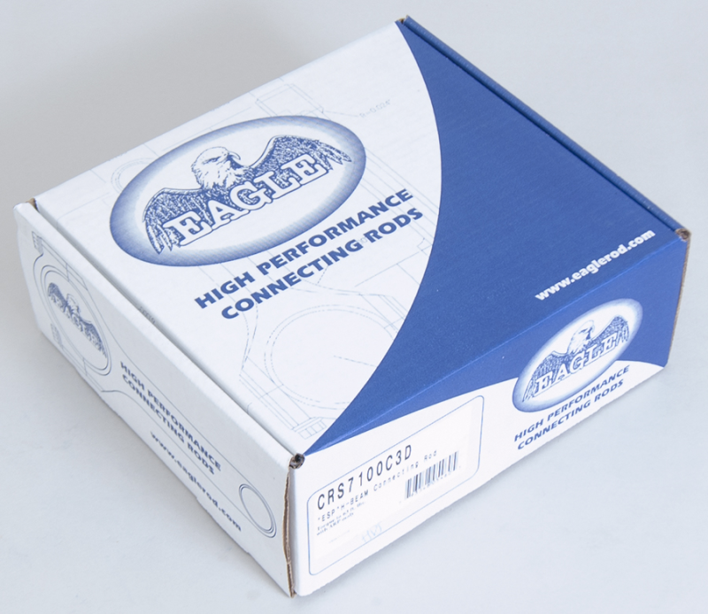 Eagle Chrysler RB 2.200in Journal .990in Pin H-Beam Connecting Rods (Set of 8) Eagle Chrysler RB 2.200in Journal .990in Pin H-Beam Connecting Rods (Set of 8)