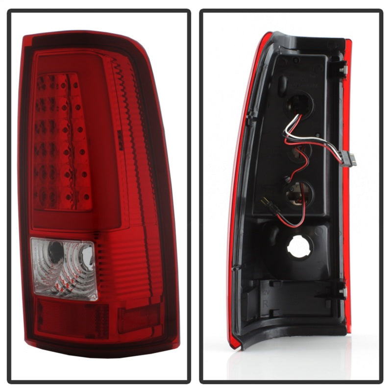 xTune Chevy Silverado 1500/2500/3500 99-02 / Version 3 Tail Lights Red Clear ALT-ON-CS99V3-LBLED-RC xTune Chevy Silverado 1500/2500/3500 99-02 / Version 3 Tail Lights Red Clear ALT-ON-CS99V3-LBLED-RC