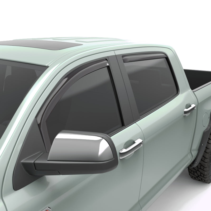 EGR 07+ Toyota Tundra Crewmax In-Channel Window Visors - Set of 4 (575191) EGR 07+ Toyota Tundra Crewmax In-Channel Window Visors - Set of 4 (575191)