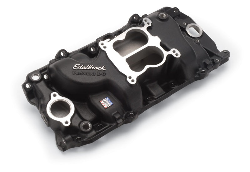 Edelbrock Intake Manifold Perf BBC 2-0 Black Edelbrock Intake Manifold Perf BBC 2-0 Black