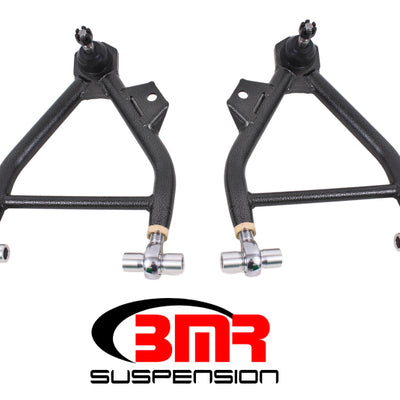BMR 94-04 Mustang Lower A-Arm (Coilover Only) w/ Adj. Rod End and STD. Ball Joint - Black Hammertone