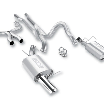 Borla 2011-2012 Mustang GT 5.0L 8cyl 6spd RWD Agressive ATAK Catback Exhaust
