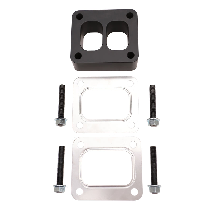 Wehrli Universal T4 Spacer Plate Kit 1.5in w/Studs & Gaskets Wehrli Universal T4 Spacer Plate Kit 1.5in w/Studs & Gaskets