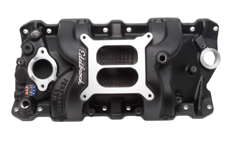 Edelbrock Performer RPM Manifold Black Edelbrock Performer RPM Manifold Black