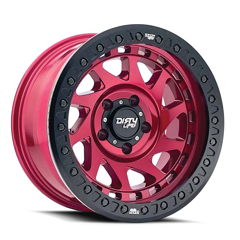 Dirty Life 9313 Enigma Race 17x9 / 5x127 BP / -12mm Offset / 78.1mm Hub Crimson Candy Red Wheel Dirty Life 9313 Enigma Race 17x9 / 5x127 BP / -12mm Offset / 78.1mm Hub Crimson Candy Red Wheel