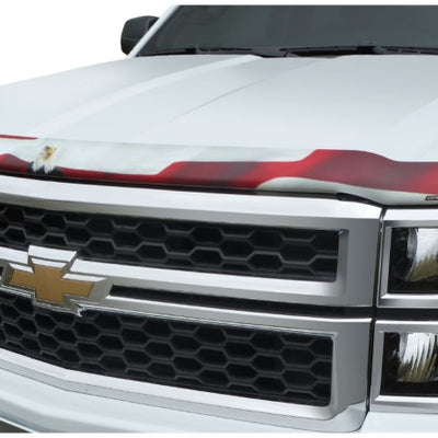 Stampede 2011-2014 GMC Sierra 2500 HD Vigilante Premium Hood Protector - Flag