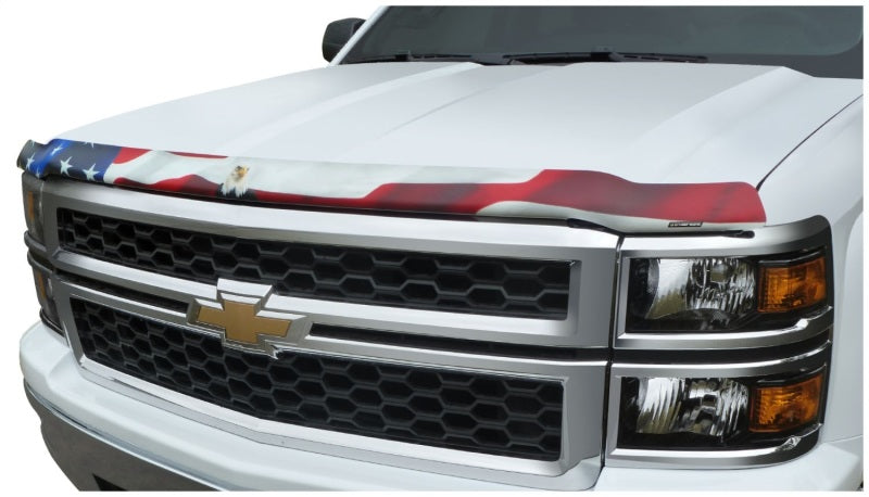 Stampede 2011-2014 GMC Sierra 2500 HD Vigilante Premium Hood Protector - Flag Stampede 2011-2014 GMC Sierra 2500 HD Vigilante Premium Hood Protector - Flag