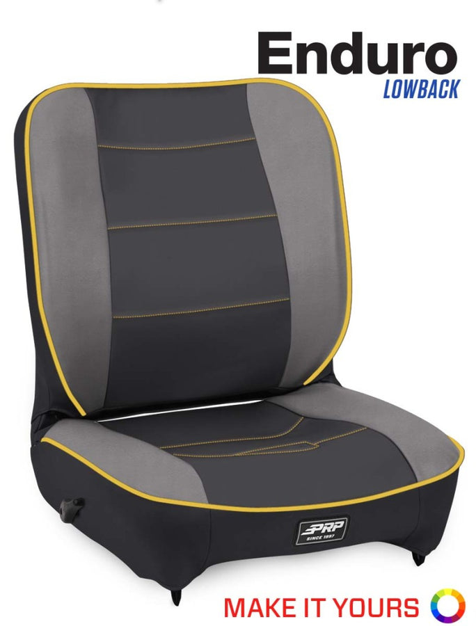 PRP Enduro Low Back Reclining Suspension Seat (Passenger Side) PRP Enduro Low Back Reclining Suspension Seat (Passenger Side)