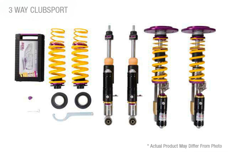 KW Porsche 911 996 GT3 RS Clubsport Coilover Kit 3-Way KW Porsche 911 996 GT3 RS Clubsport Coilover Kit 3-Way
