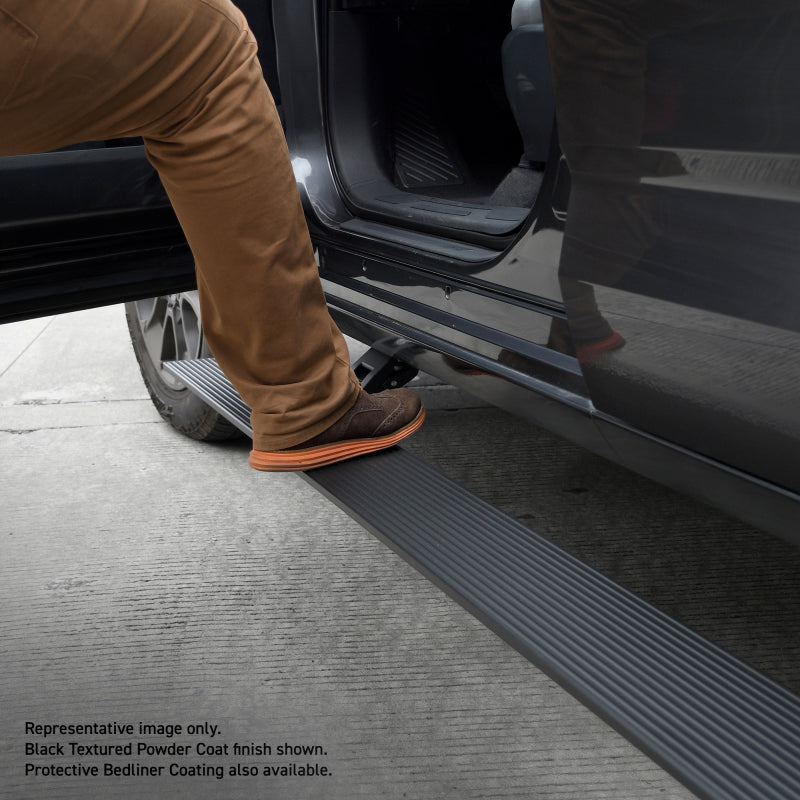 RealTruck 11-18 Ram 1500 QC VoltStep Electric Running Board Kit - Bedliner Coat RealTruck 11-18 Ram 1500 QC VoltStep Electric Running Board Kit - Bedliner Coat