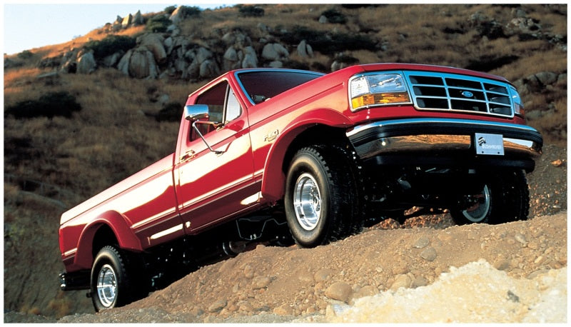 Bushwacker 92-96 Ford F-150 Styleside Extend-A-Fender Style Flares 4pc 81.0/96.0in Bed - Black Bushwacker 92-96 Ford F-150 Styleside Extend-A-Fender Style Flares 4pc 81.0/96.0in Bed - Black