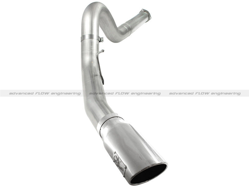 aFe Atlas 5in DPF-Back Aluminized Steel Exh Sys, Ford Diesel Trucks 11-14 v8-6.7L (td) Polished tip aFe Atlas 5in DPF-Back Aluminized Steel Exh Sys, Ford Diesel Trucks 11-14 v8-6.7L (td) Polished tip
