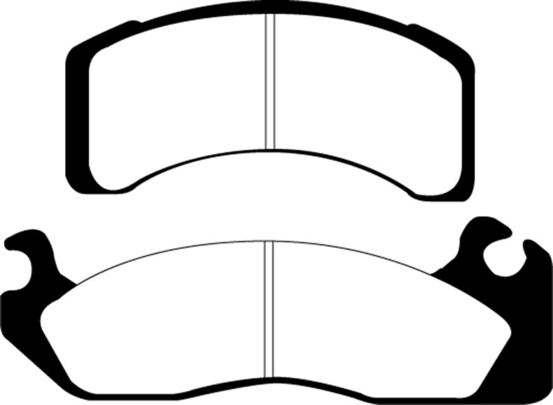 EBC 84 Ford Fairmont 2.3 Redstuff Front Brake Pads EBC 84 Ford Fairmont 2.3 Redstuff Front Brake Pads