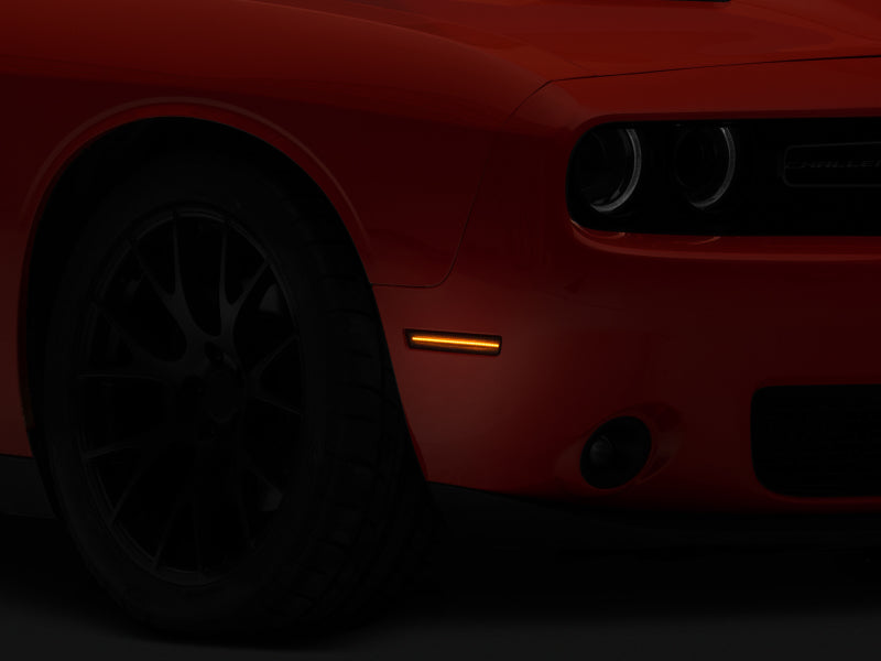 Raxiom 15-22 Challenger Excluding Widebody Axial Series LED Side Marker Lights (Smoked) Raxiom 15-22 Challenger Excluding Widebody Axial Series LED Side Marker Lights (Smoked)