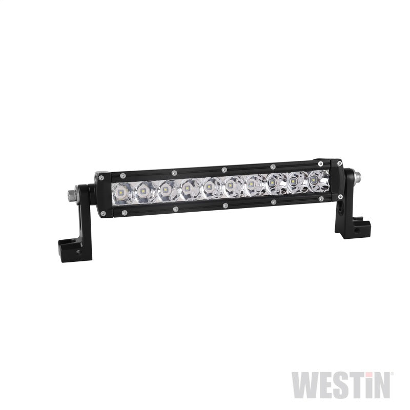 Westin Xtreme LED Light Bar Low Profile Single Row 10 inch Flex w/5W Cree - Black Westin Xtreme LED Light Bar Low Profile Single Row 10 inch Flex w/5W Cree - Black