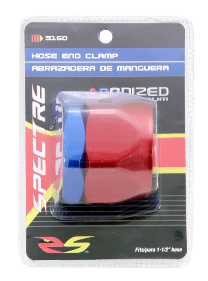 Spectre Magna-Clamp Hose Clamp 1-1/2in. - Red/Blue Spectre Magna-Clamp Hose Clamp 1-1/2in. - Red/Blue