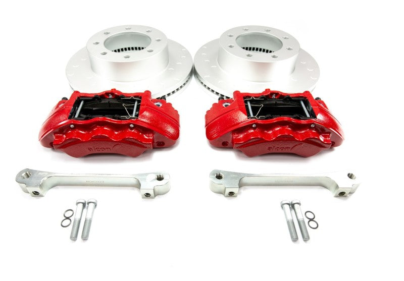Alcon 2017+ Ford F250-F350 363x38mm Rotors 6 Piston Front Brake Kit Alcon 2017+ Ford F250-F350 363x38mm Rotors 6 Piston Front Brake Kit